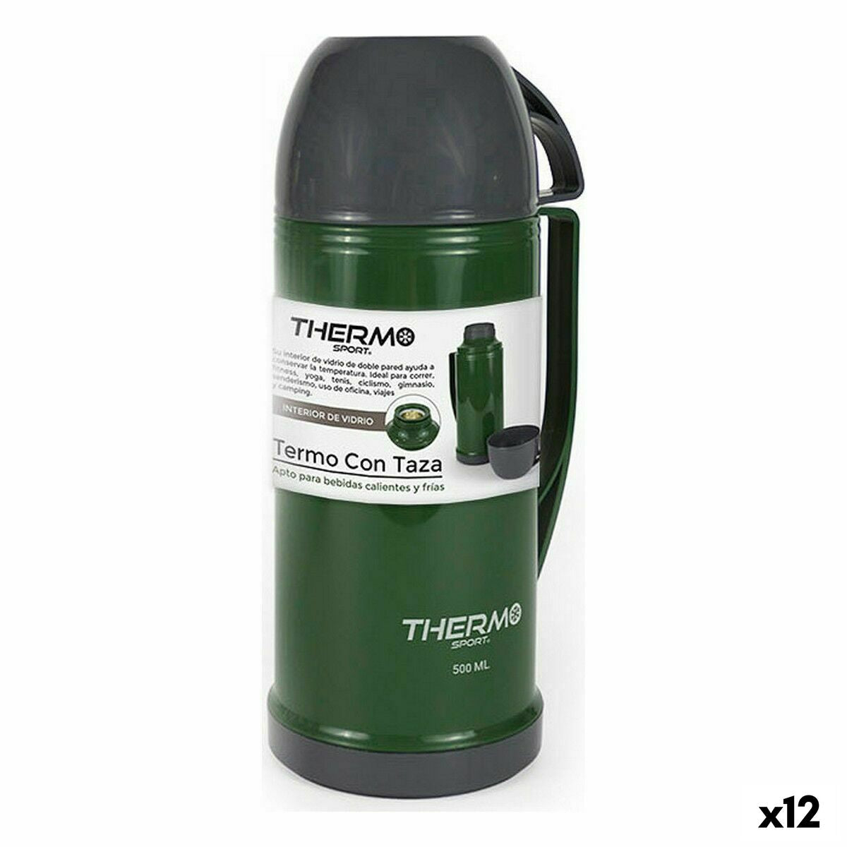 Travel thermos flask ThermoSport (12 Units) ThermoSport