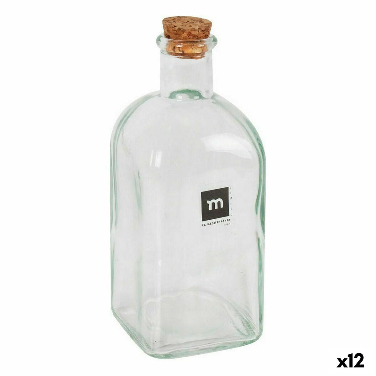 Glass Bottle La Mediterránea 700 ml (12 Units) La Mediterránea