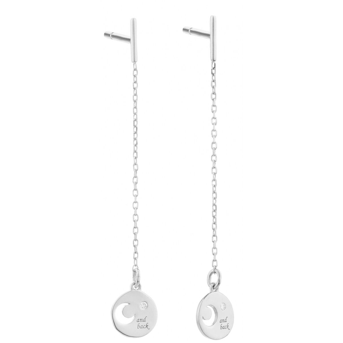 Ladies' Earrings Secrecy E8244CDAWA900 Sterling silver 4 cm Secrecy