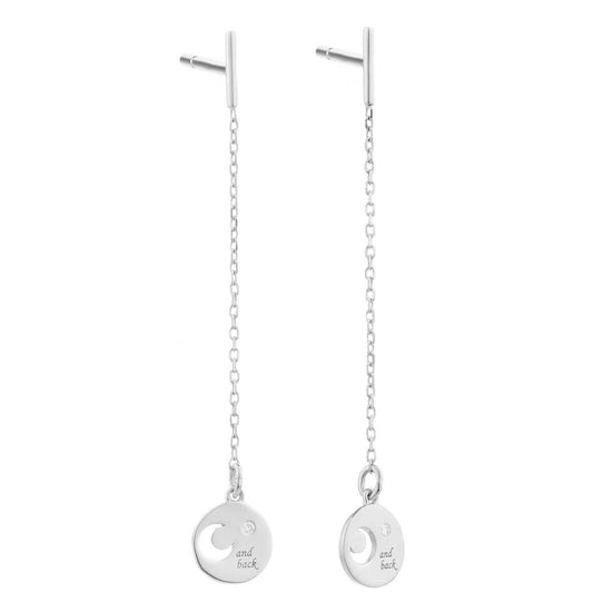 Ladies' Earrings Secrecy E8244CDAWA900 Sterling silver 4 cm Secrecy