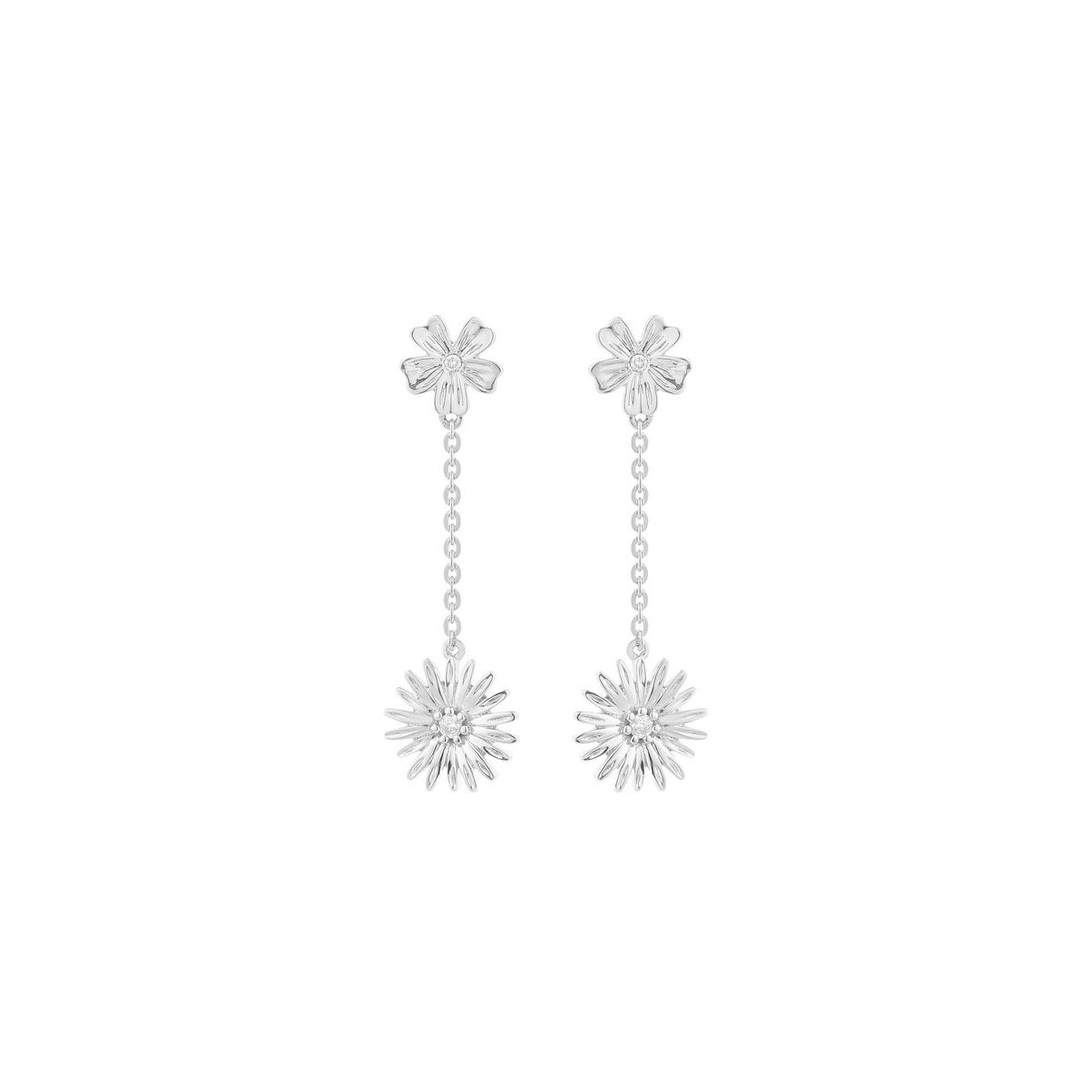 Ladies' Earrings Secrecy E8644CDAWA900 Sterling silver 3 cm Secrecy