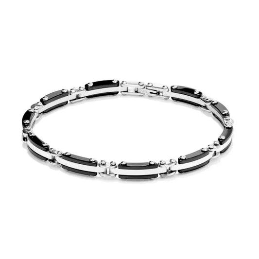 Herrenarmband Radiant RH000002 Schwarz Silber