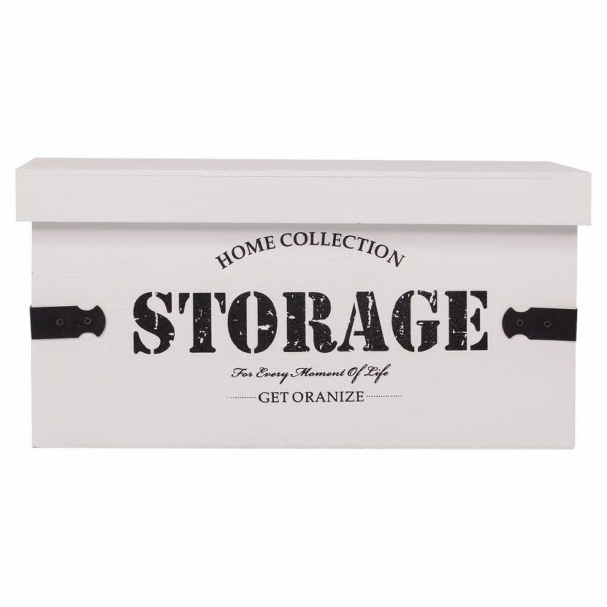 Storage boxes Alexandra House Living White MDF Wood 2 Pieces Alexandra House Living