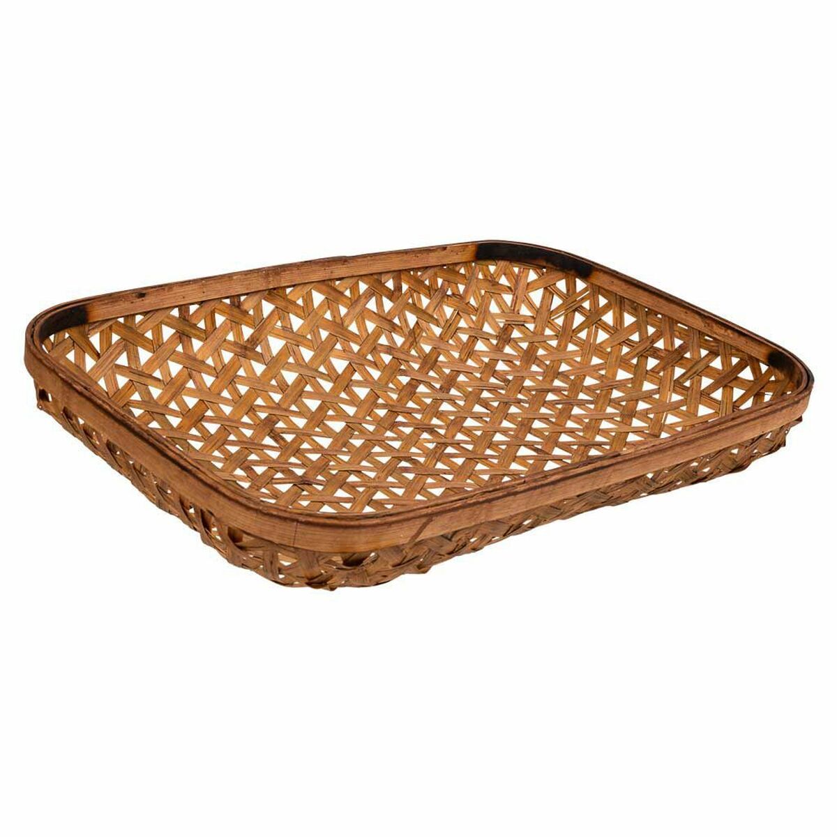 Tray Alexandra House Living Light brown Bamboo 38 x 8 x 48 cm Alexandra House Living