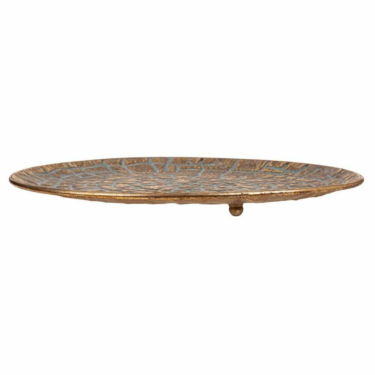 Centerpiece Alexandra House Living Golden Iron 55 x 5 x 55 cm Alexandra House Living