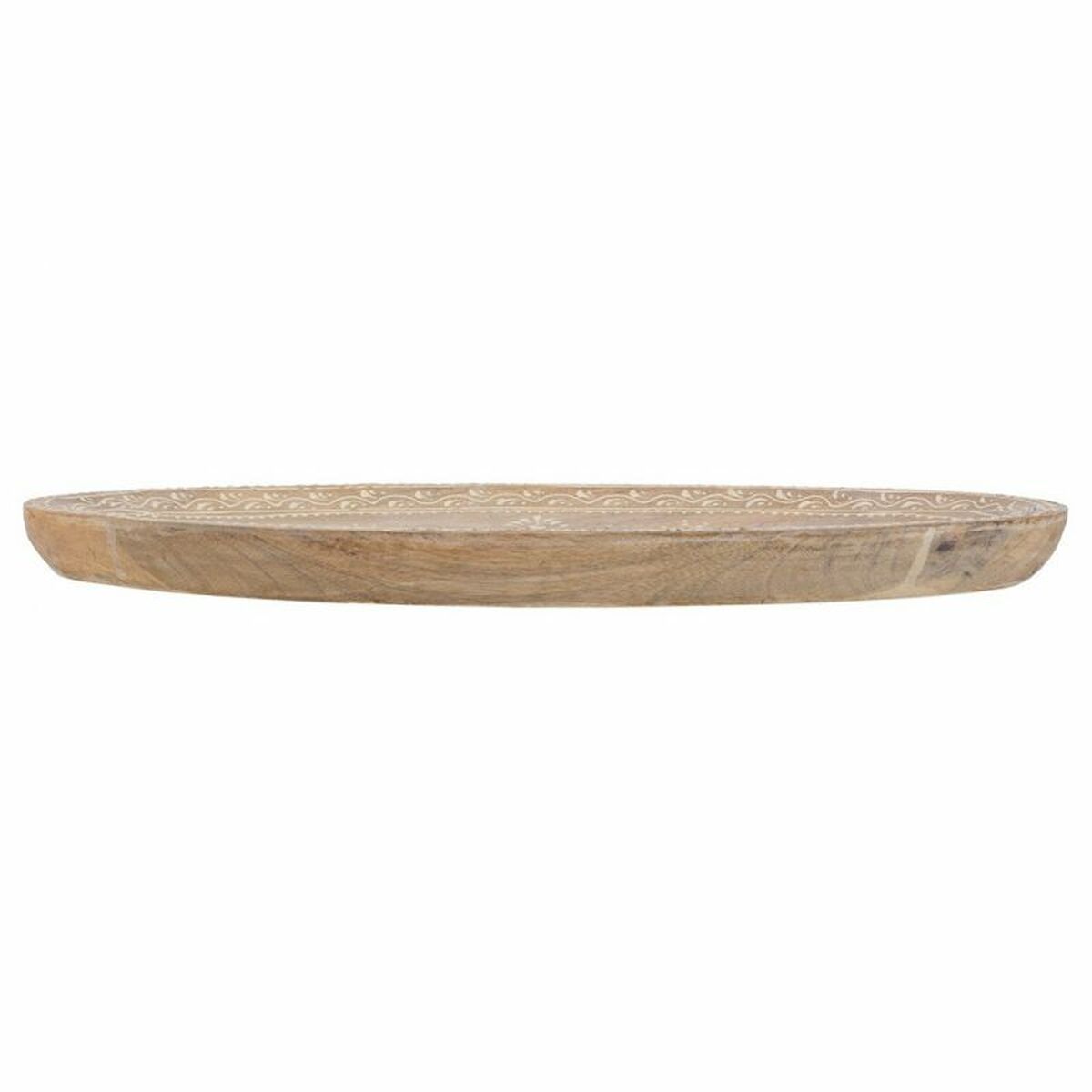 Centerpiece Alexandra House Living White Natural Mango wood 19 x 3 x 38 cm Alexandra House Living