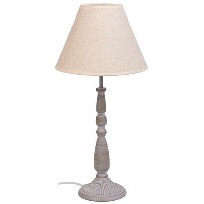 Desk lamp Alexandra House Living White Grey Metal Cloth 220-240 V 23 x 49 x 23 cm Alexandra House Living