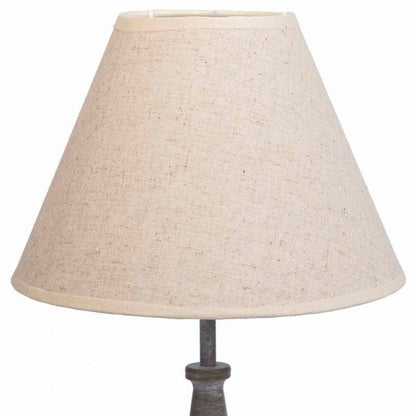 Desk lamp Alexandra House Living White Grey Metal Cloth 220-240 V 23 x 49 x 23 cm Alexandra House Living