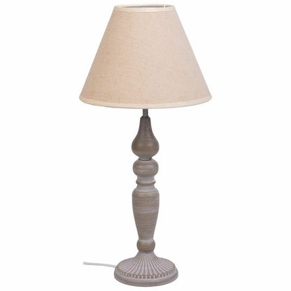 Desk lamp Alexandra House Living White Grey Metal Cloth 220-240 V 23 x 46 x 23 cm Alexandra House Living