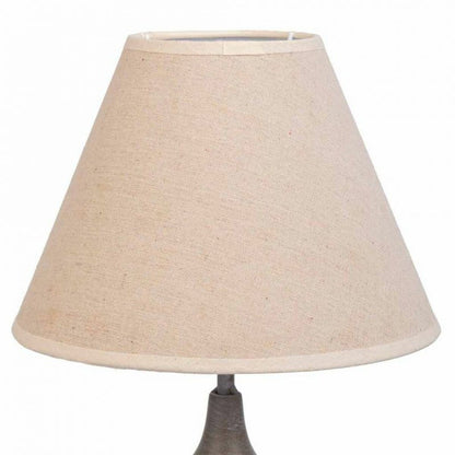 Desk lamp Alexandra House Living White Grey Metal Cloth 220-240 V 23 x 46 x 23 cm Alexandra House Living