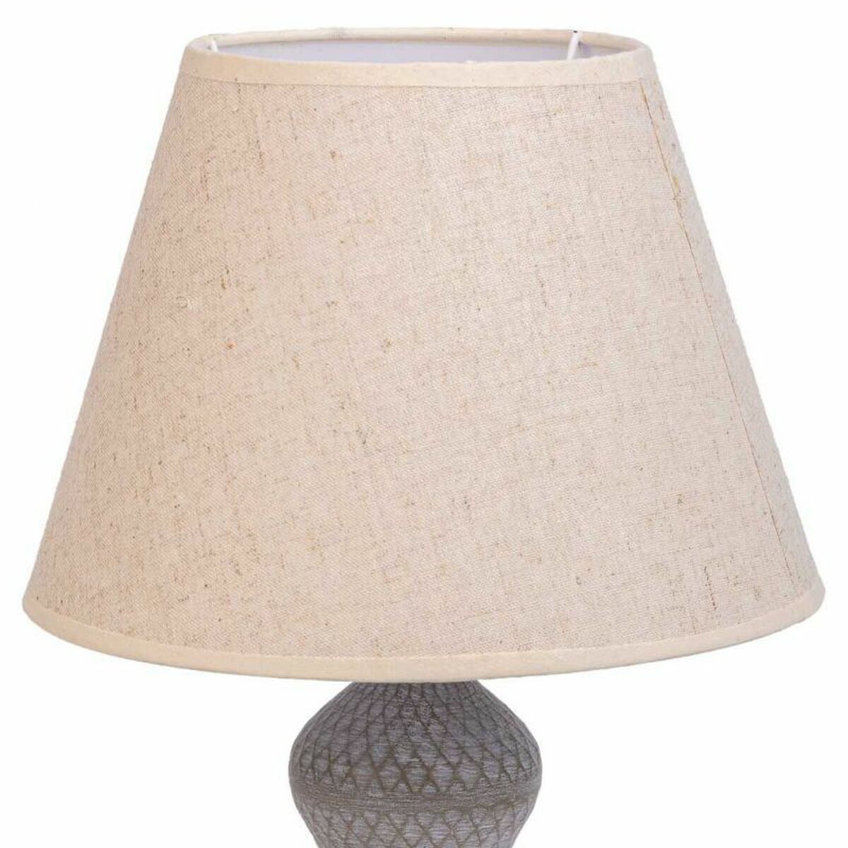 Desk lamp Alexandra House Living White Grey Metal Cloth 220-240 V 25 x 46 x 25 cm Alexandra House Living