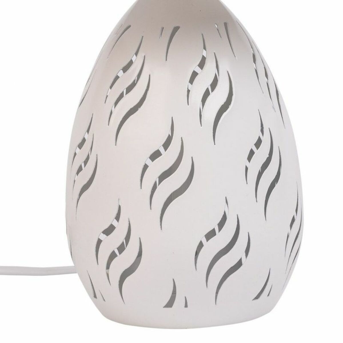 Desk lamp Alexandra House Living White Metal Cloth 220-240 V 18 x 31 x 18 cm Alexandra House Living