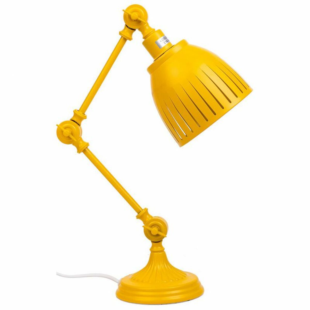 Flexo/Desk lamp Alexandra House Living Yellow Metal 13 x 43 x 25 cm Alexandra House Living