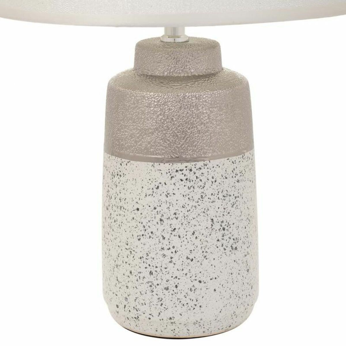 Desk lamp Alexandra House Living Silver Ceramic 12 x 30 x 12 cm Alexandra House Living