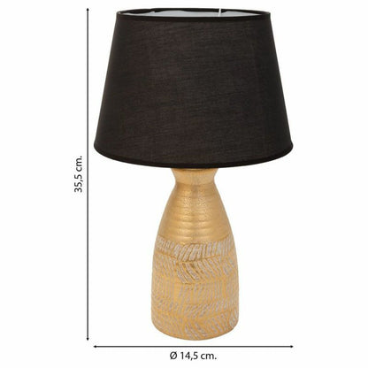 Desk lamp Alexandra House Living Gold Ceramic 14 x 35 x 14 cm Alexandra House Living