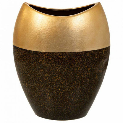 Vase Alexandra House Living Gold Ceramic 13 x 29 x 24 cm Alexandra House Living