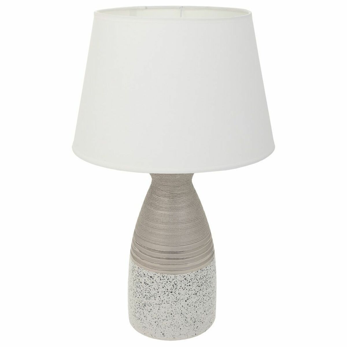 Desk lamp Alexandra House Living Silver Ceramic 14 x 36 x 14 cm Alexandra House Living