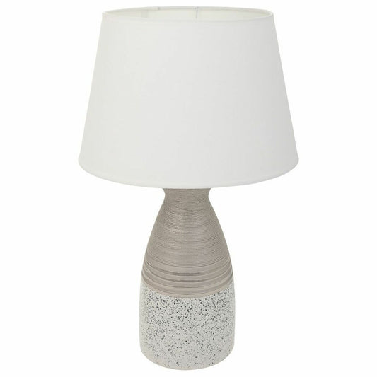 Desk lamp Alexandra House Living Silver Ceramic 14 x 36 x 14 cm Alexandra House Living