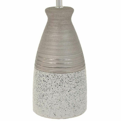 Desk lamp Alexandra House Living Silver Ceramic 14 x 36 x 14 cm Alexandra House Living