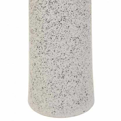 Vase Alexandra House Living Silver Ceramic 13 x 53 x 13 cm Alexandra House Living