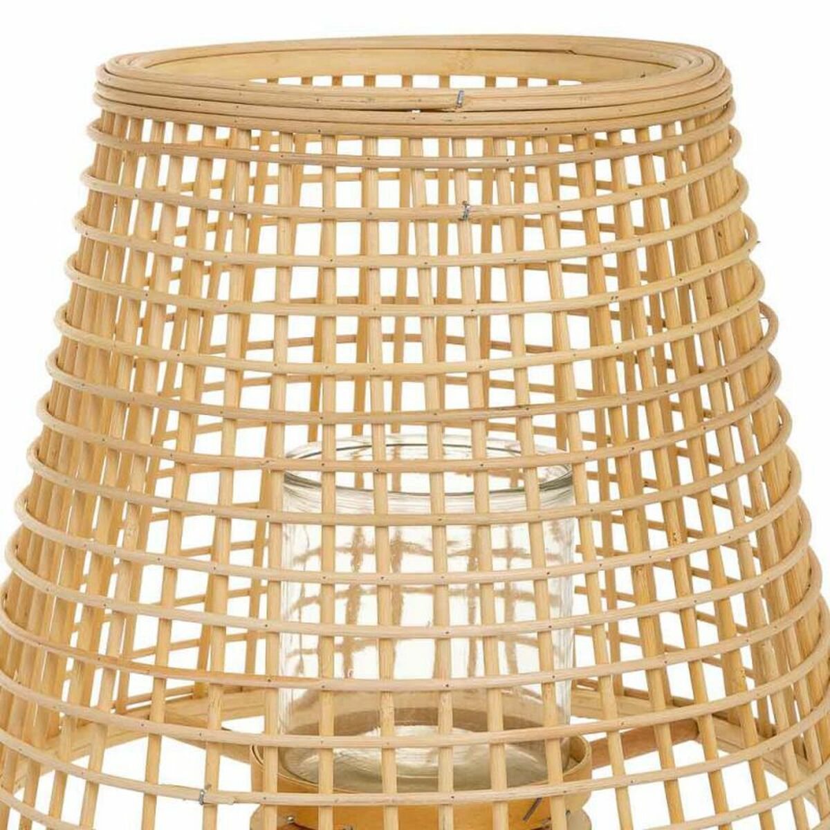 Lantern Alexandra House Living Natural Bamboo Rattan 36 x 64 x 36 cm Alexandra House Living