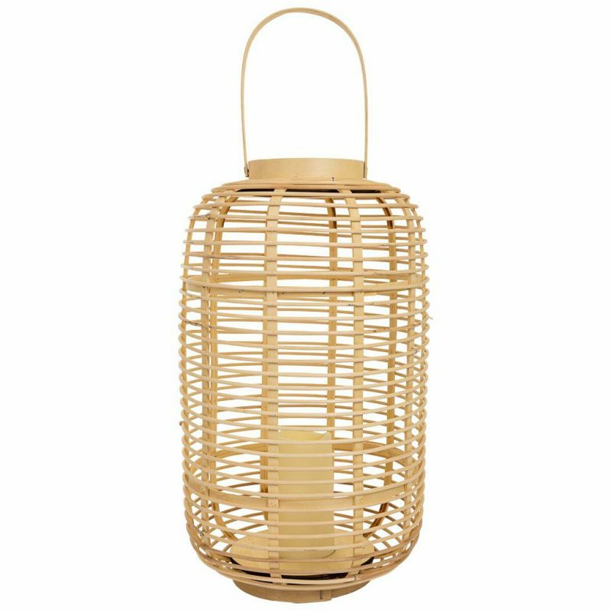 Lantern Alexandra House Living Natural Bamboo Rattan 29 x 48 x 29 cm Alexandra House Living