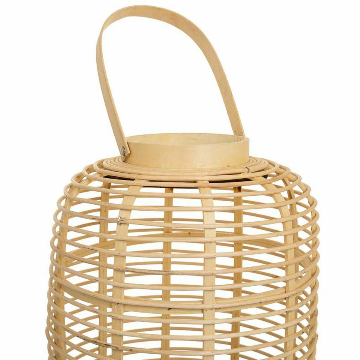 Lantern Alexandra House Living Natural Bamboo Rattan 29 x 48 x 29 cm Alexandra House Living