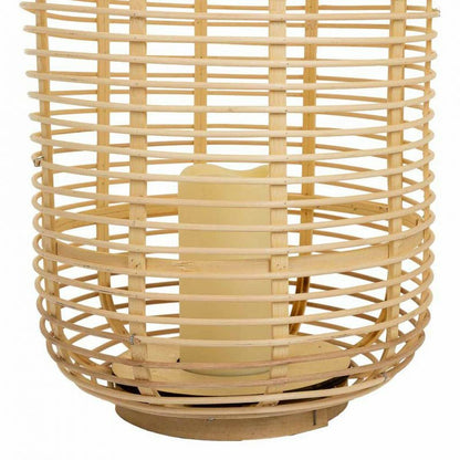 Lantern Alexandra House Living Natural Bamboo Rattan 29 x 48 x 29 cm Alexandra House Living