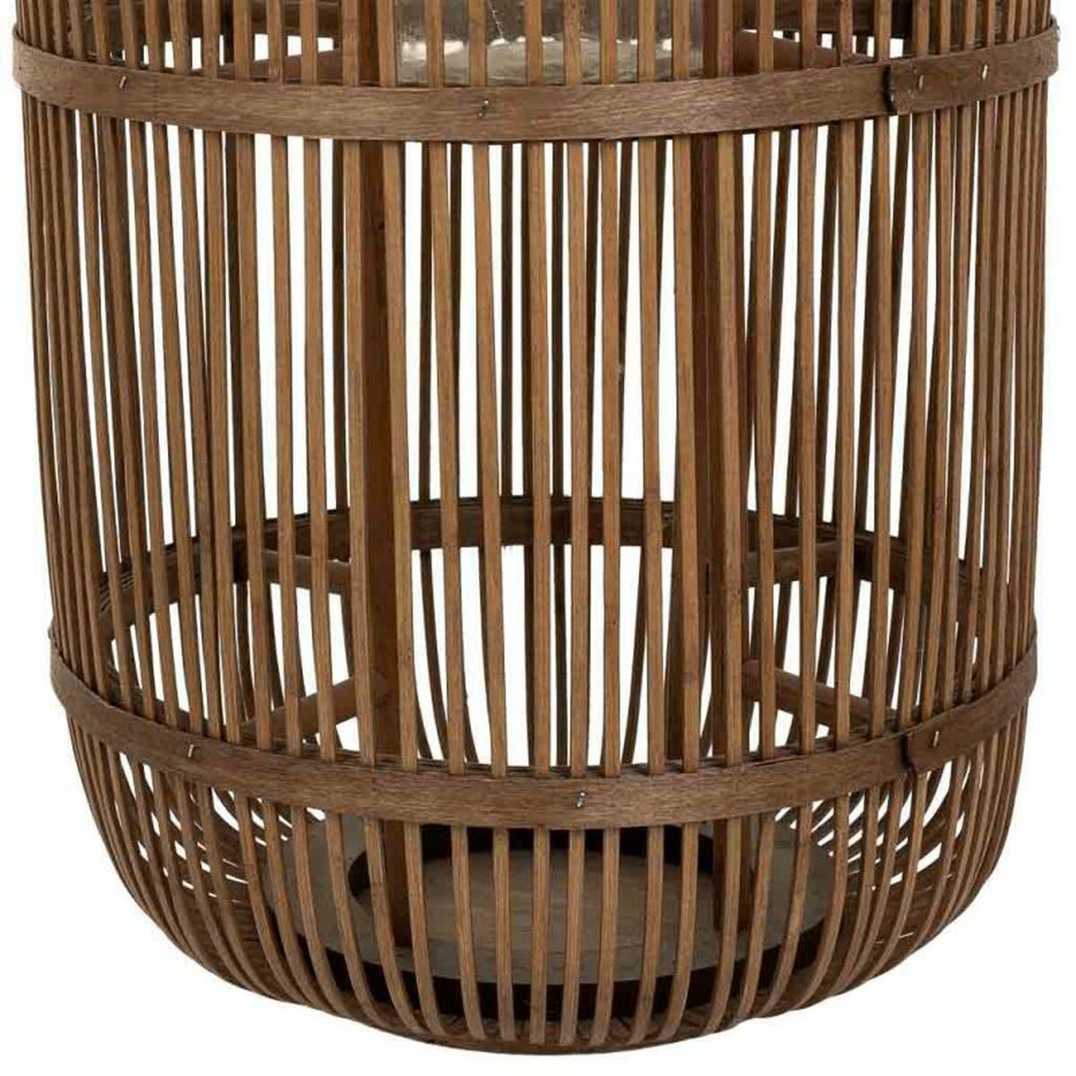 Lantern Alexandra House Living Brown Bamboo Alexandra House Living