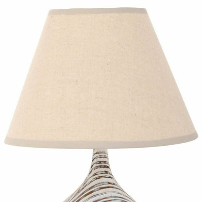 Desk lamp Alexandra House Living White Polyresin 220-240 V 14 x 25 x 14 cm Alexandra House Living