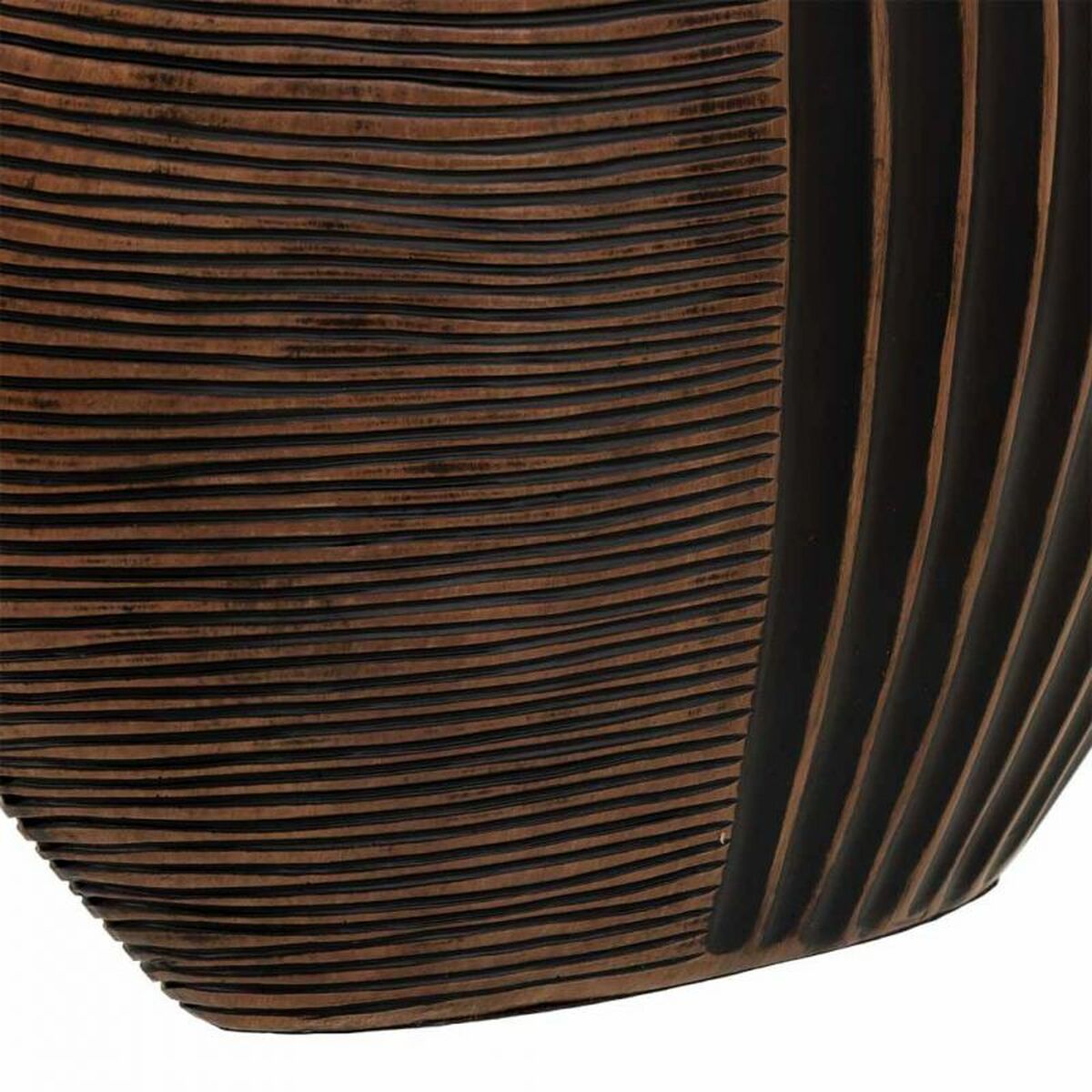 Vase Alexandra House Living Brown Polyresin 10 x 29 x 29 cm Alexandra House Living