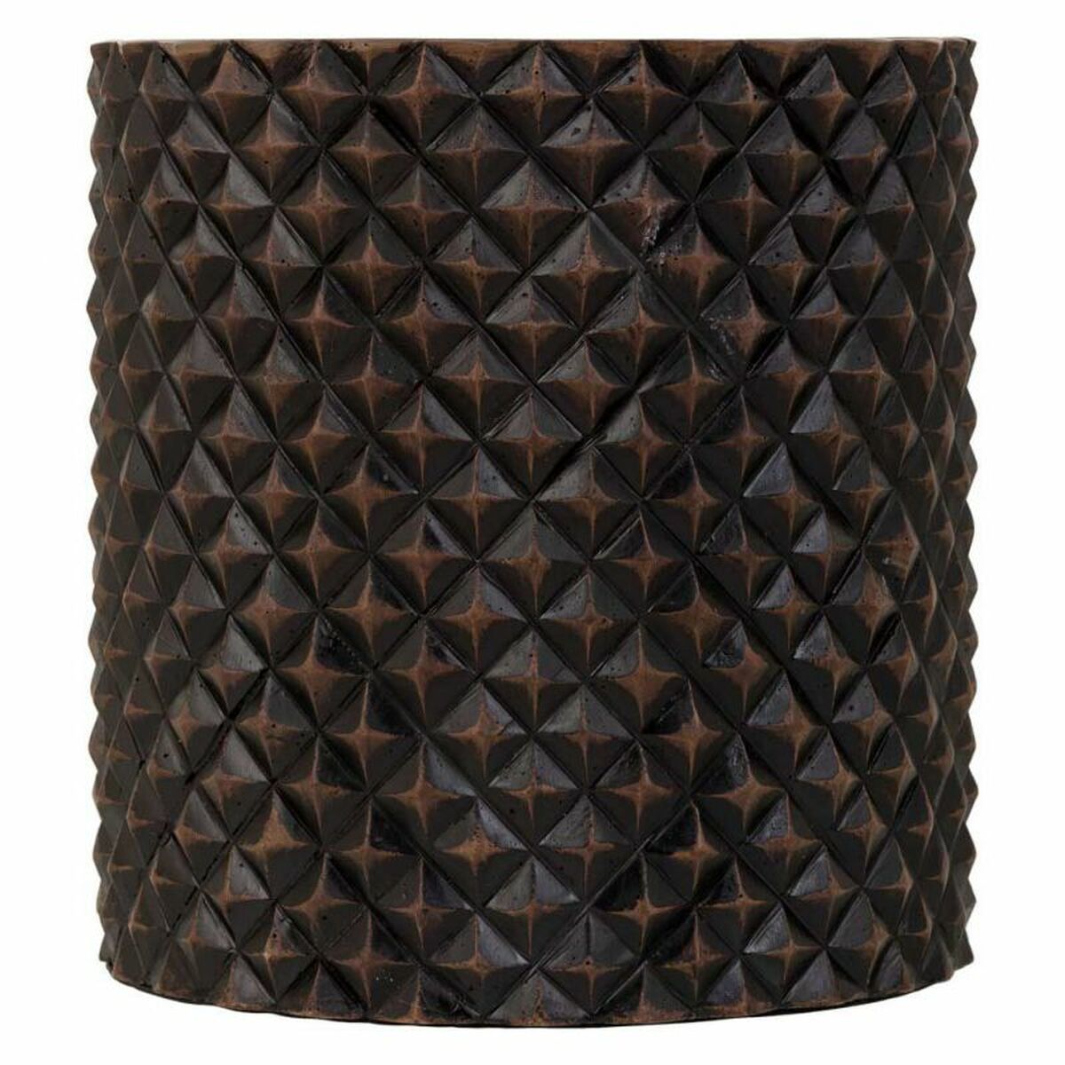 Planter Alexandra House Living Brown Polyresin 20 x 20 x 20 cm Alexandra House Living