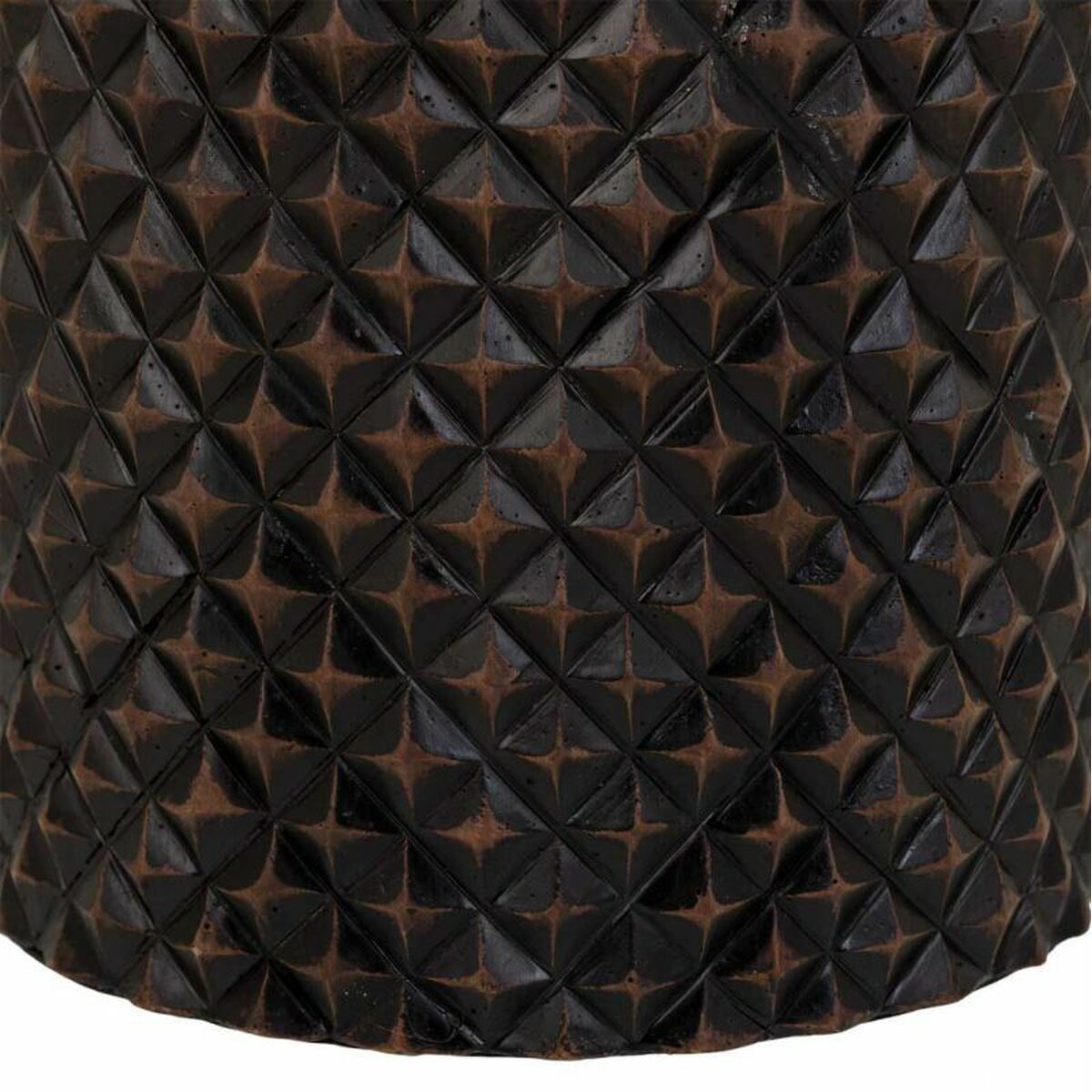 Planter Alexandra House Living Brown Polyresin 20 x 20 x 20 cm Alexandra House Living