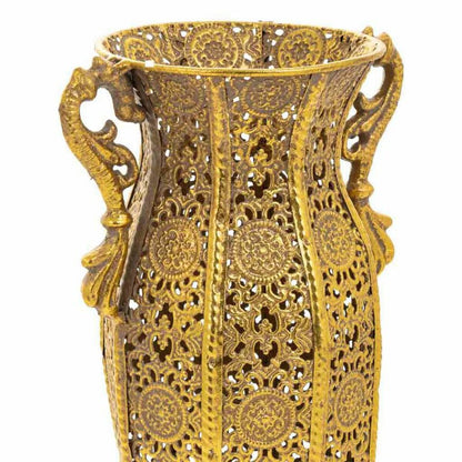 Vase Alexandra House Living Gold Iron 12 x 38 x 16 cm Alexandra House Living