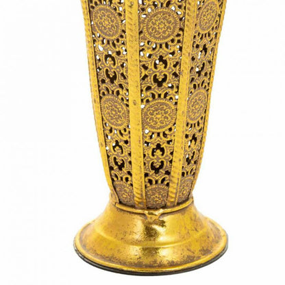 Vase Alexandra House Living Gold Iron 12 x 38 x 16 cm Alexandra House Living