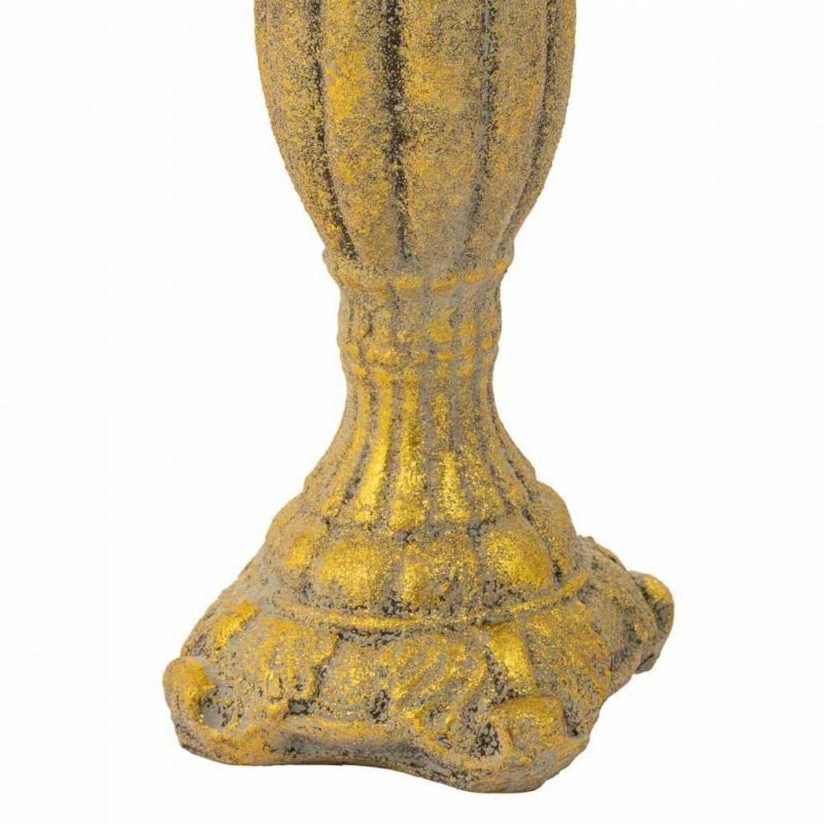 Candle Holder Alexandra House Living Gold Resin 14 x 33 x 14 cm Alexandra House Living