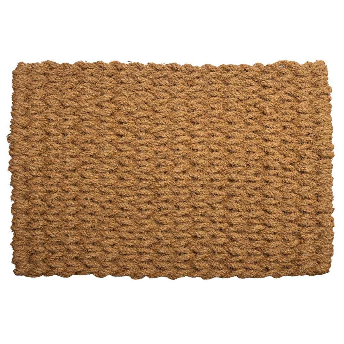 Doormat Alexandra House Living Natural Coconut Fibre 3 x 90 x 60 cm Alexandra House Living