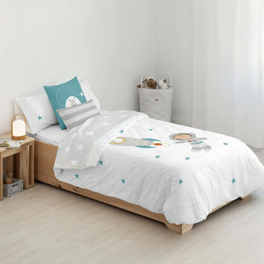 Nordic cover Kids&Cotton Elm White 155 x 220 cm Kids&Cotton