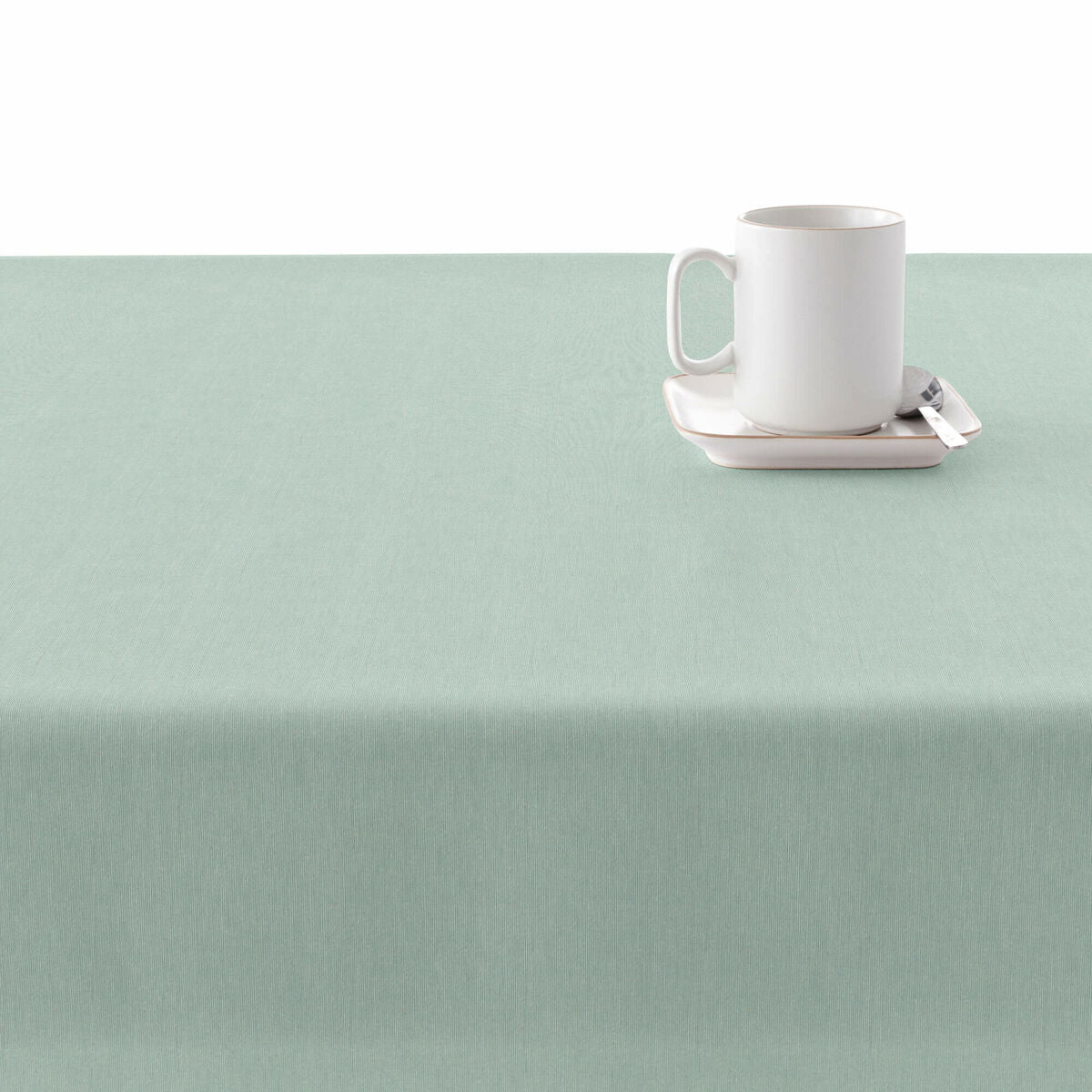 Stain-proof resined tablecloth Belum Rodas 2816 Mint 150 x 150 cm Belum