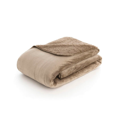 Blanket SG Hogar Taupe 150 x 2 x 200 cm SG Hogar