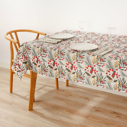 Stain-proof resined tablecloth Belum Merry Christmas Multicolour 250 x 150 cm Belum