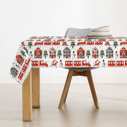 Stain-proof resined tablecloth Belum Merry Christmas Multicolour 250 x 150 cm Belum