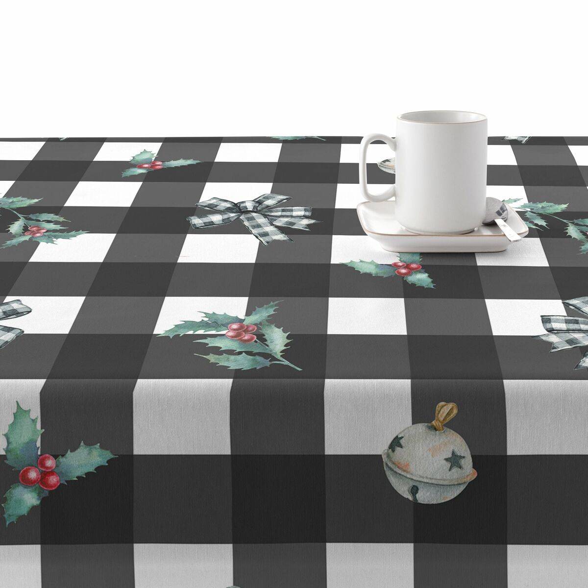 Stain-proof resined tablecloth Belum Elegant Christmas Multicolour 250 x 150 cm Belum