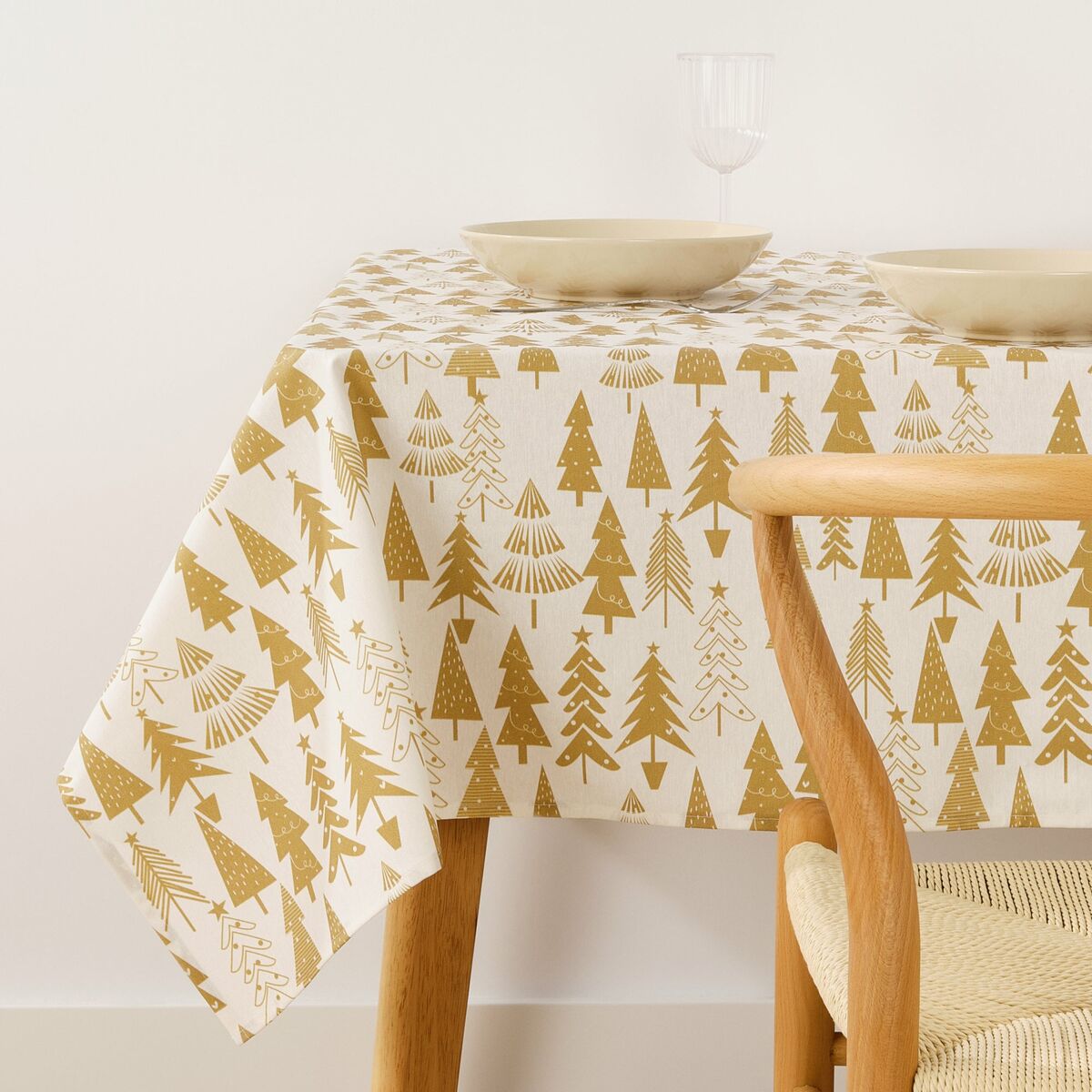 Stain-proof resined tablecloth Belum Christmas Multicolour 250 x 150 cm Belum