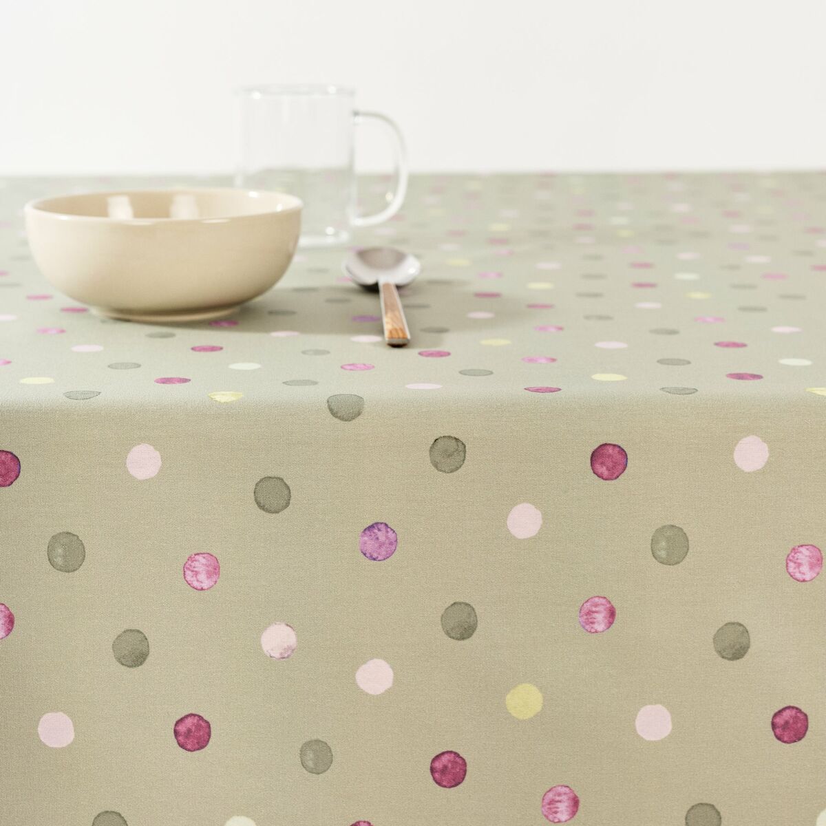 Tablecloth Belum 0120-356 Green 240 x 155 cm Spots Belum