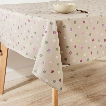 Tablecloth Belum 0120-357 Beige 240 x 155 cm Spots Belum