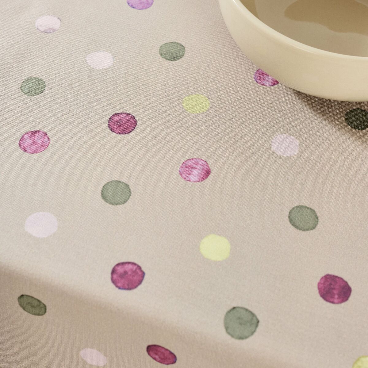 Tablecloth Belum 0120-357 Beige 240 x 155 cm Spots Belum