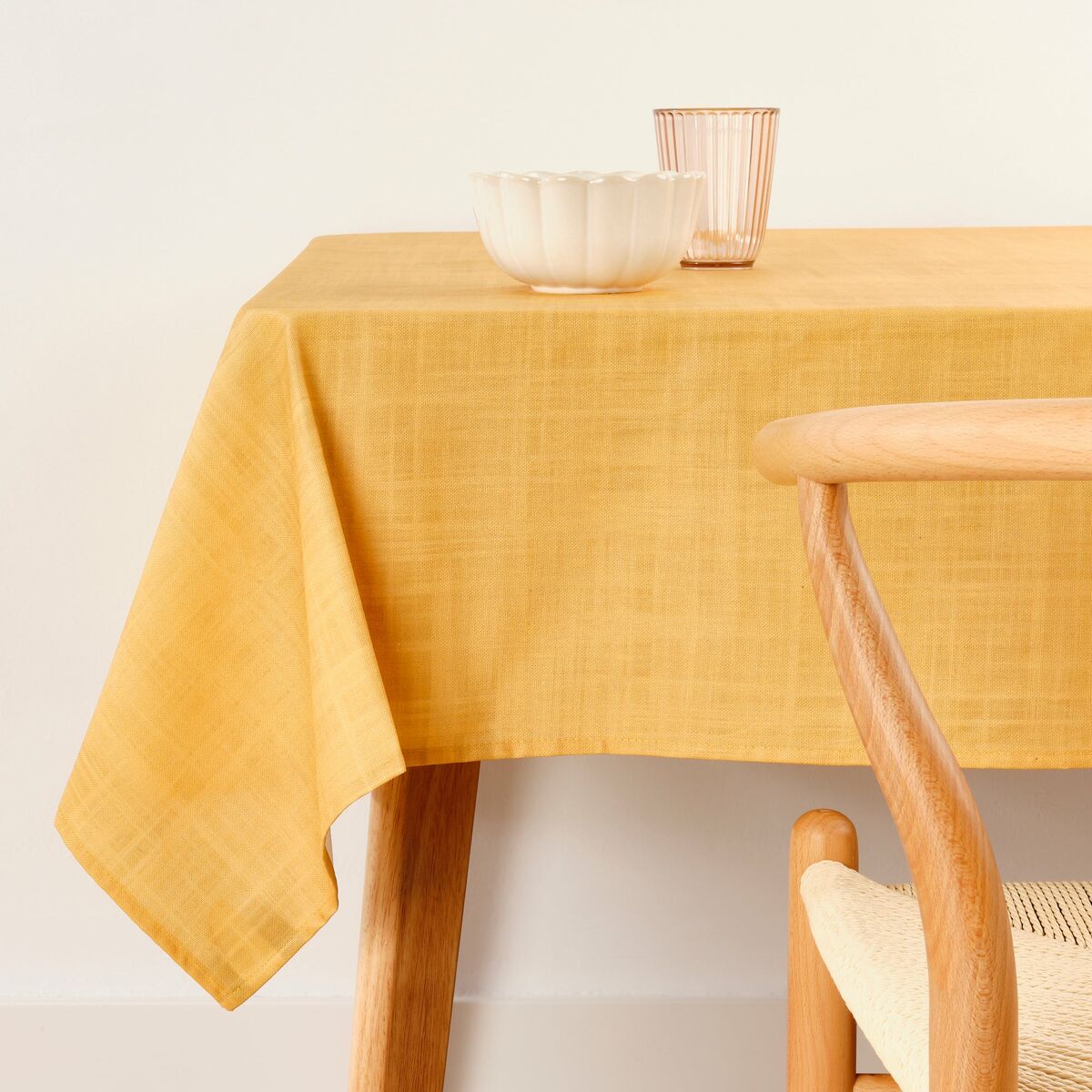 Tablecloth Belum Liso Mustard 240 x 155 cm Belum