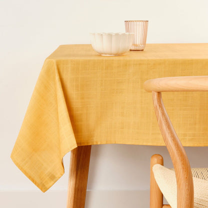 Stain-proof tablecloth Belum Liso Mustard 250 x 150 cm Belum