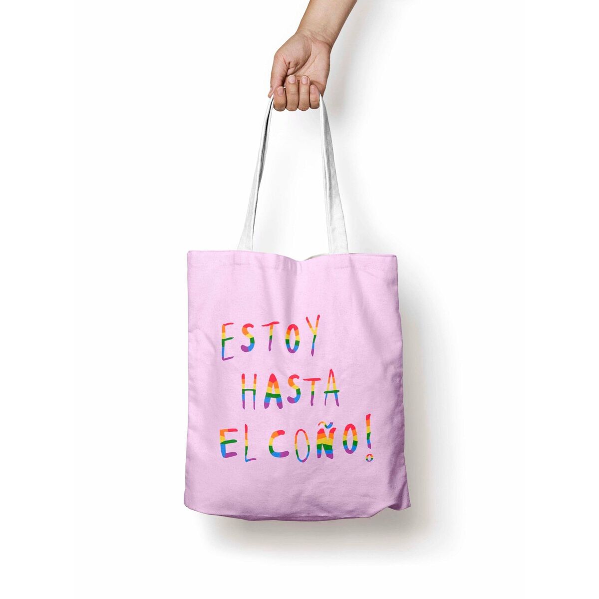 Shopping Bag Decolores Pride 112 Multicolour 36 x 42 cm Decolores